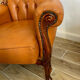 Fauteuil Chesterfield baroque