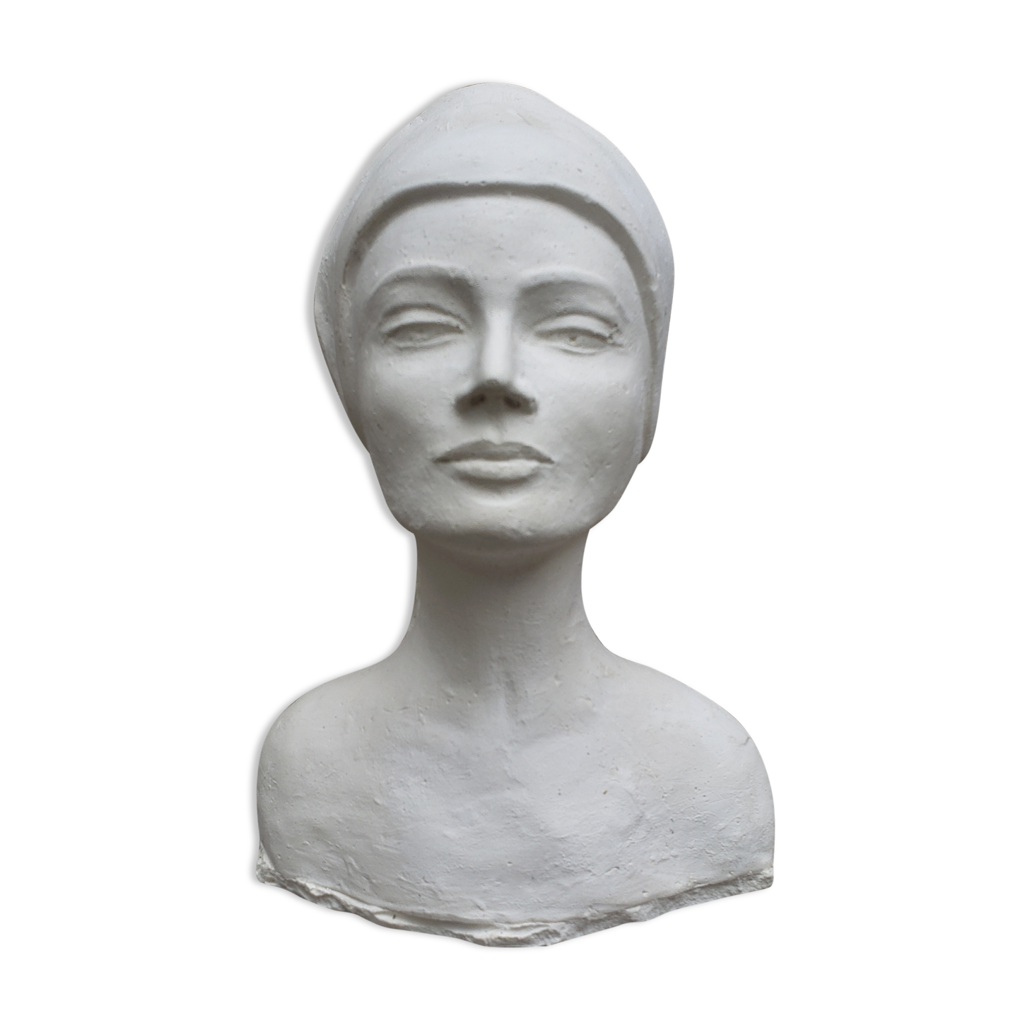 Plaster bust