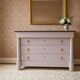 Empire style chest of drawers, 19th century, painted
