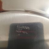 Alessi Ettore Sottsass / 6 large stainless steel presentation plates 18/10