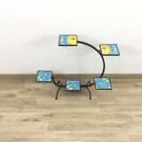 Vintage metal plant holder