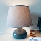 Lamp in enamelled sandstone