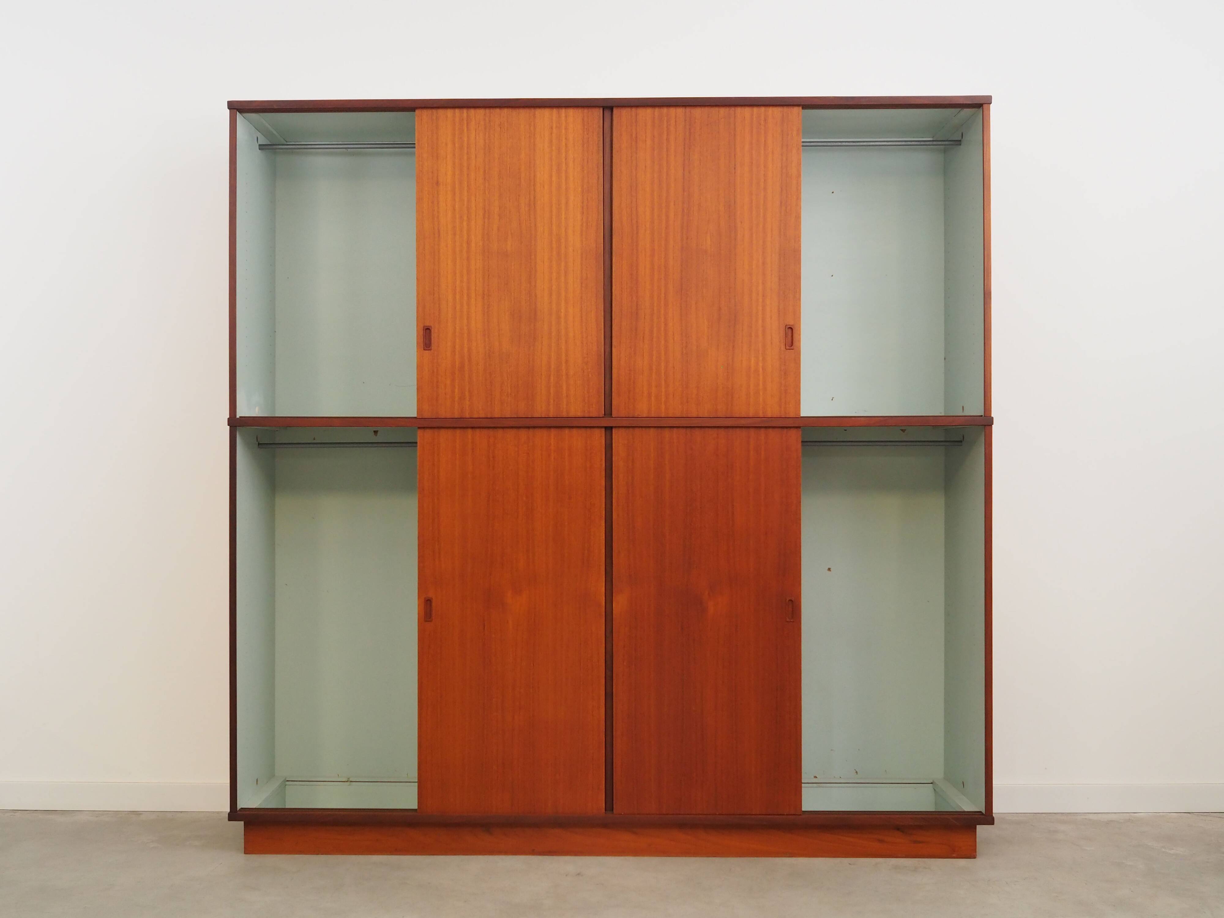 Teak cabinet, Danish design, 1960s, production: Denmark