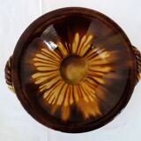 Vallauris earthenware fruit bowl 1950s by Calvas