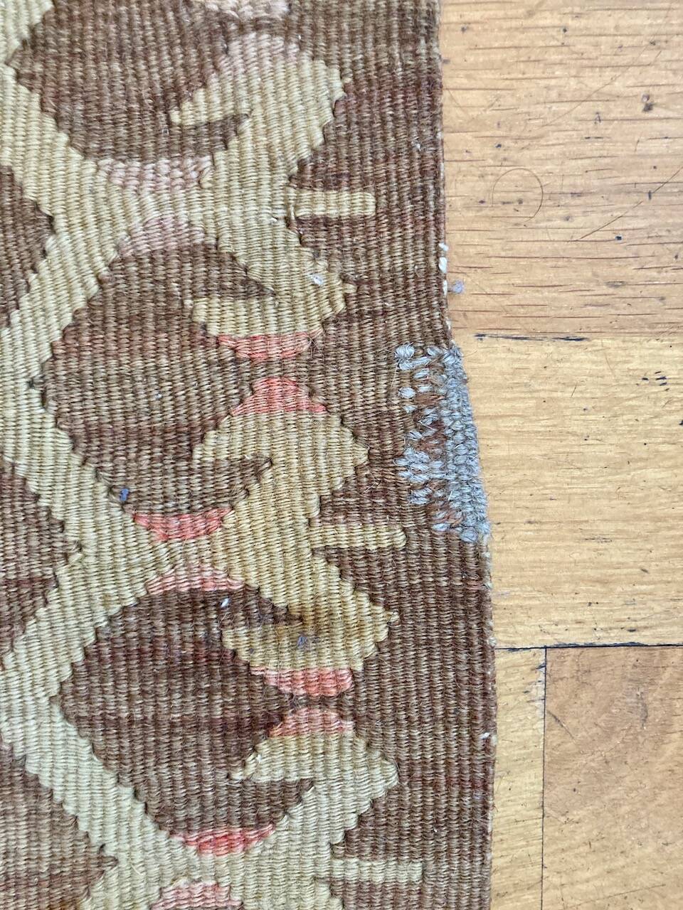 Tapis kilim traditionnel