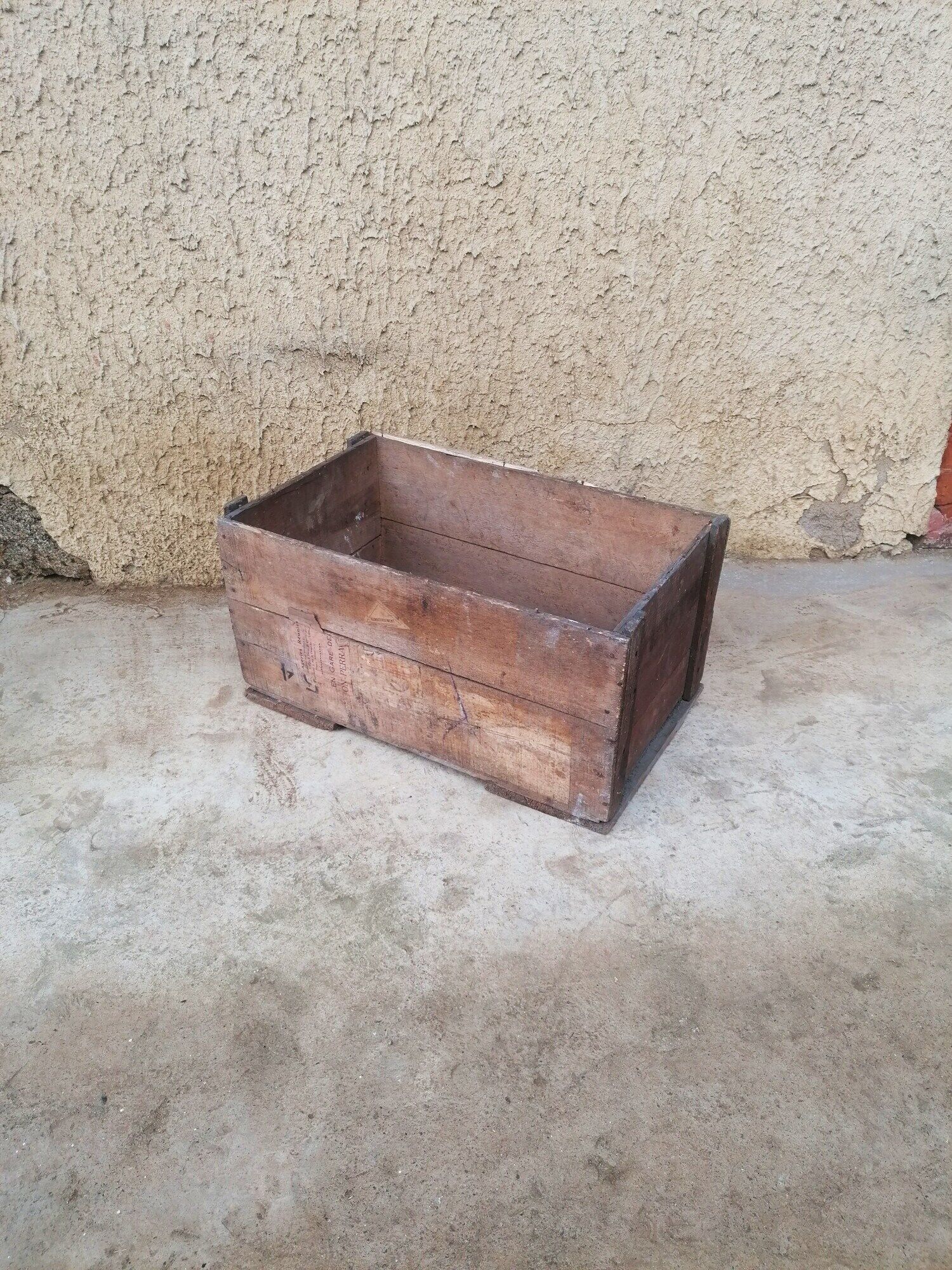 Former wooden transport SNCF case, France