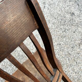 Maurice Lacour solid oak chair
