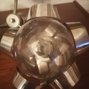 Chandelier chrome flowers 3 balls 1970