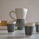 Roger Capron (1922 2006) orangeade service in enamelled tin earthenware
