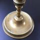 Paire de chandeliers en laiton