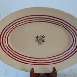 Flat oval Gien years 40-50