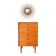 Commode chiffonnier scandinave teck, année 60