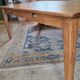 Table de ferme en chêne massif 200x100 avec sa rallonge de 60x100