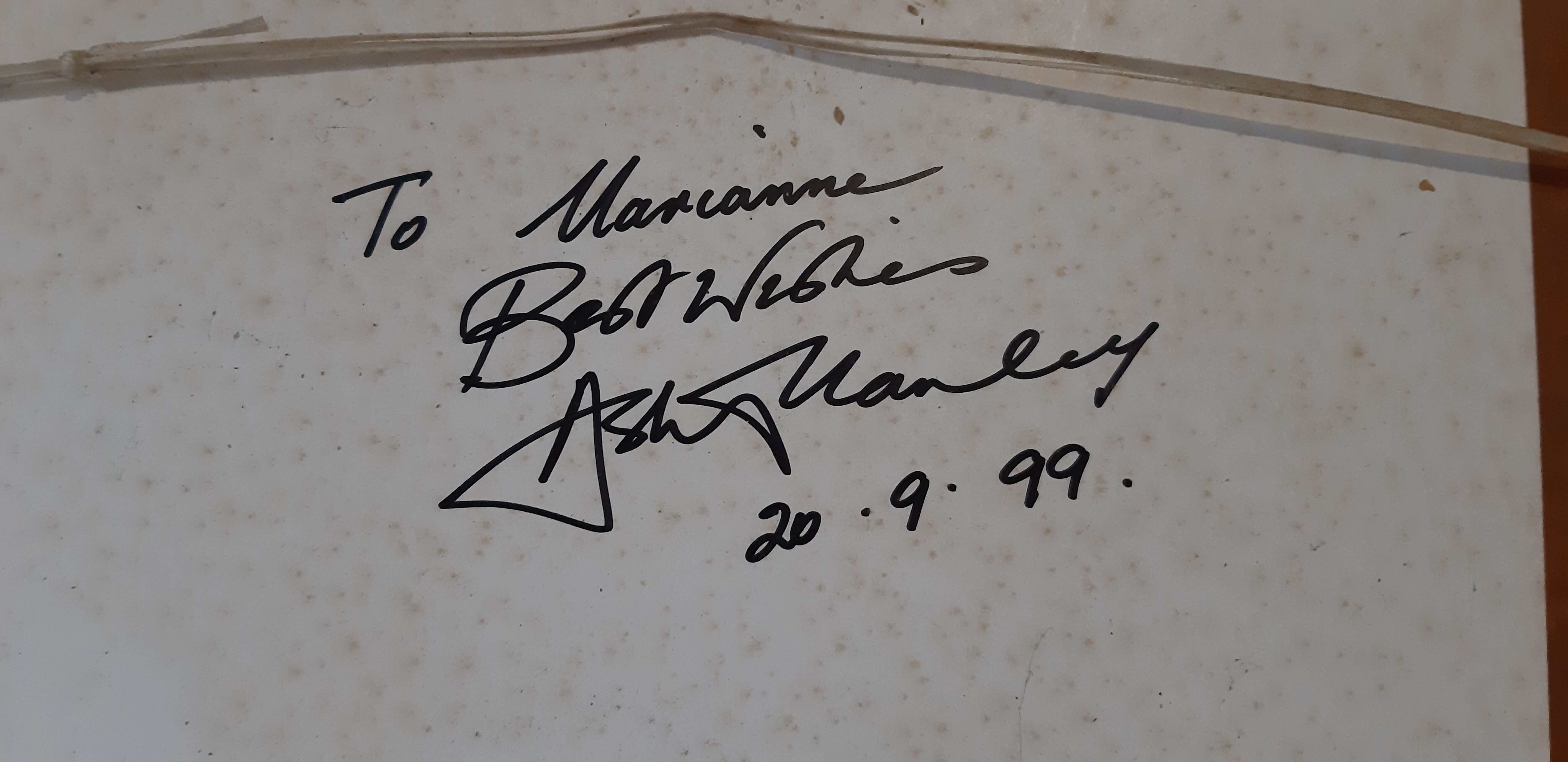 Engraving Signed by Aschley Manluy " Southern Cross "