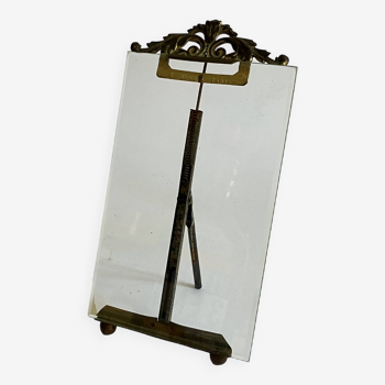 Brass frame, beveled glass - Model 2