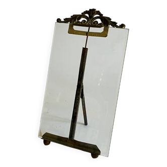 Brass frame, beveled glass - Model 2