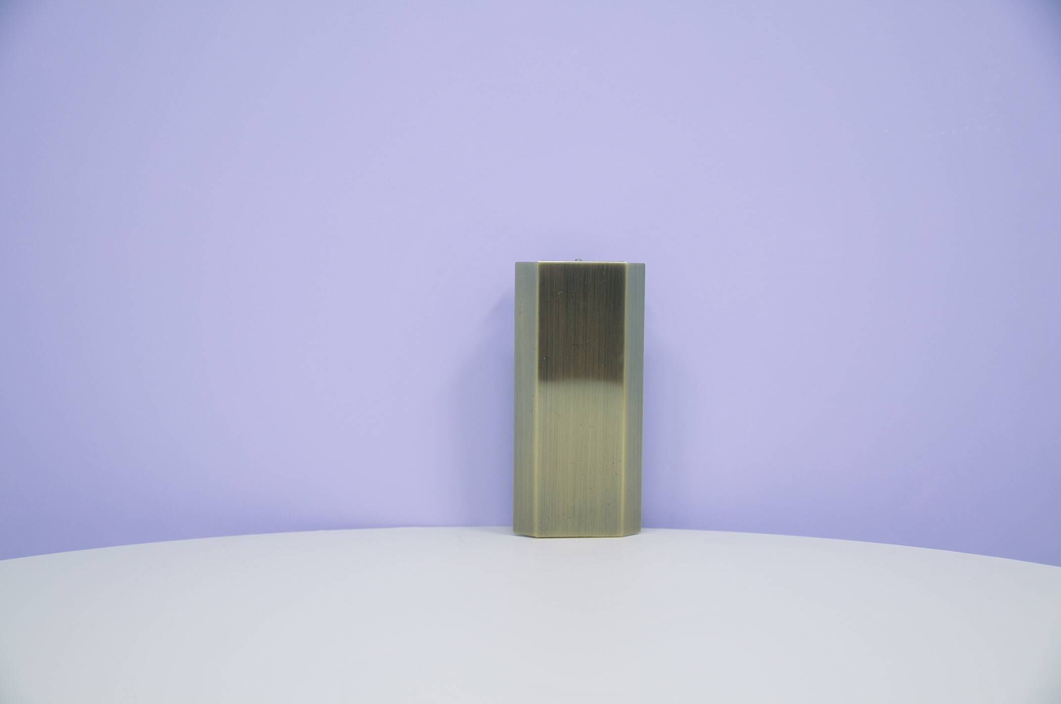 vintage brushed gold wall lamp by Massive