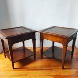 Pair of side tables, made in France