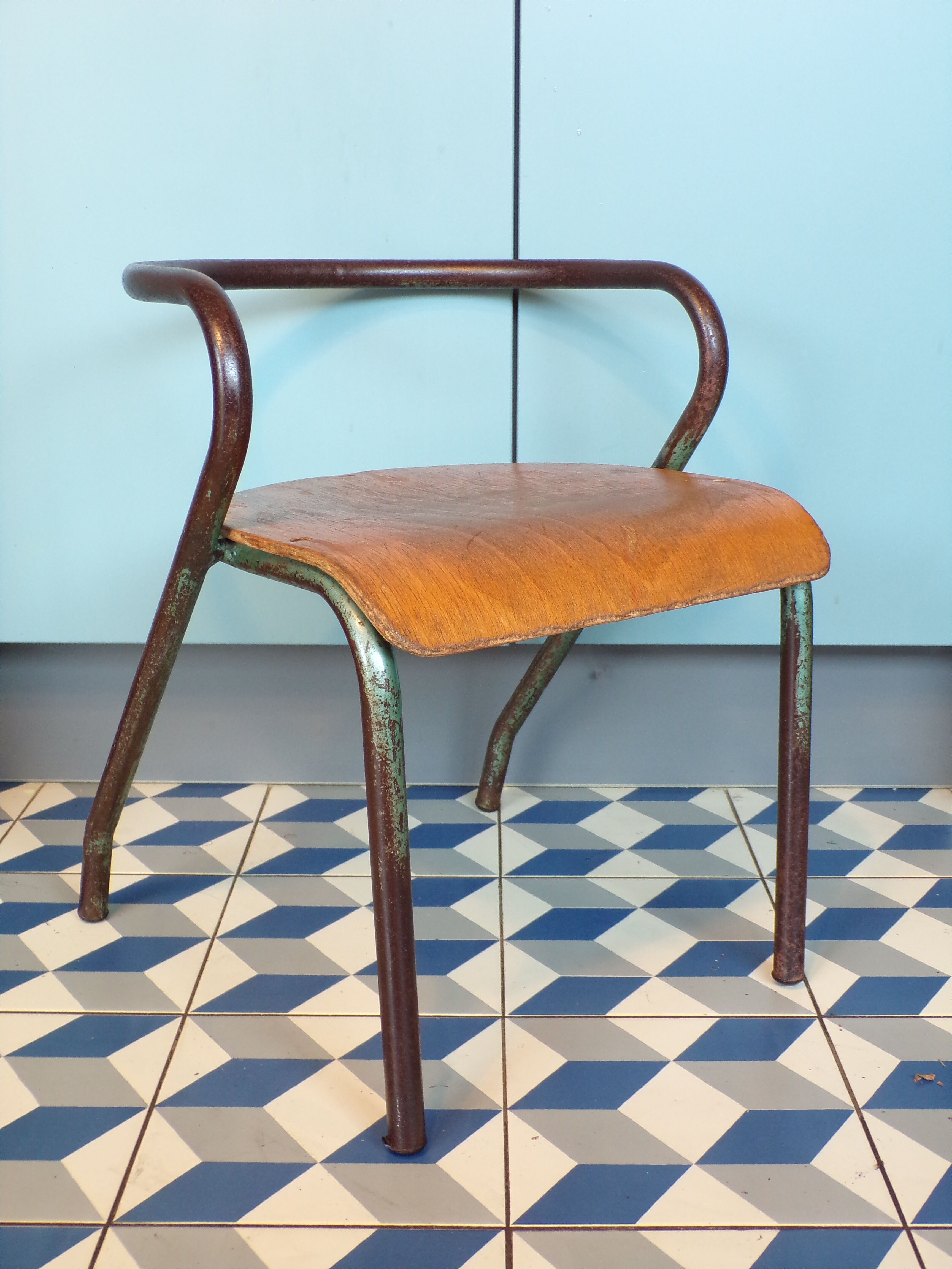 Chaise Hitier enfant vintage