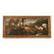Peinture lombarde du XVIIe siècle, le berger avec ses chiens
