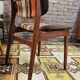 Set of 6 mismatched 1960s Scandinavian chairs