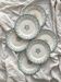 6 Gien ironstone dessert plates "Sagittaires"