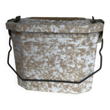 Enamelled bowl - fricot box