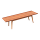 Large vintage coffee table by Arnold Madsen & Henry Schubell for Bovenkamp