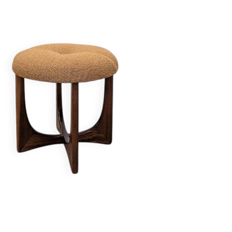 Scandinavian teak stool