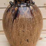 Large enamelled stoneware vase Joseph TALBOT La Borne