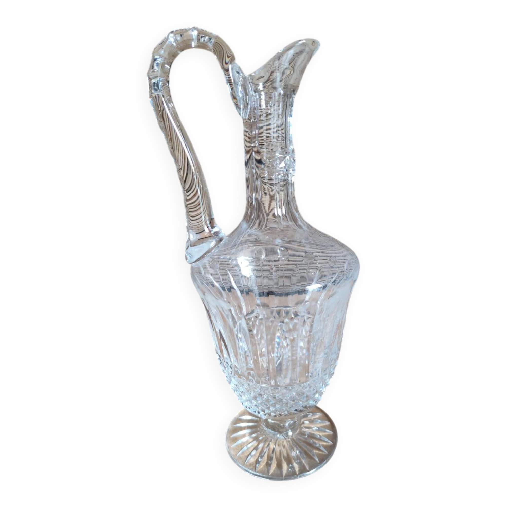Crystal carafe pitcher Saint Louis