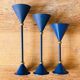 3 candle holders / chandeliers Memphis postmodern