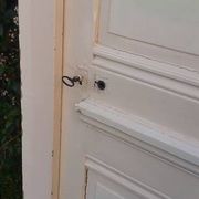 81.2x212 door and old molded paneled communication frame