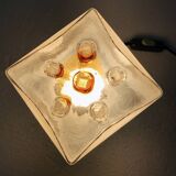 Vintage Bedside Lamp • Cubic • Gaetano Sciolari • 1969