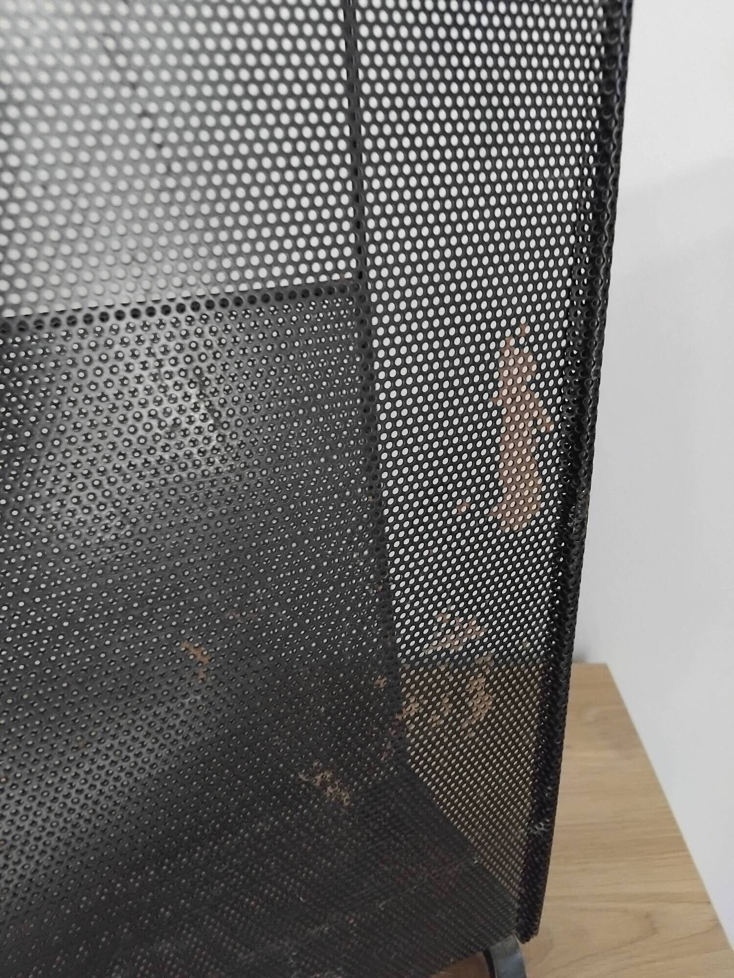 Mathieu Mategot vintage magazine rack from the 1950s.