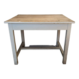 Farmhouse table in beech early twentieth century