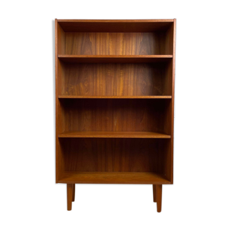 Bibliothèque ouverte scandinave en teck, années 60
