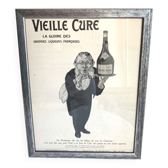 Affiche publicitaire « Vieille Cure »