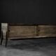 Buffet scandinave en frêne avec poignées en métal mat, style Mid-Century Modern, années 1960