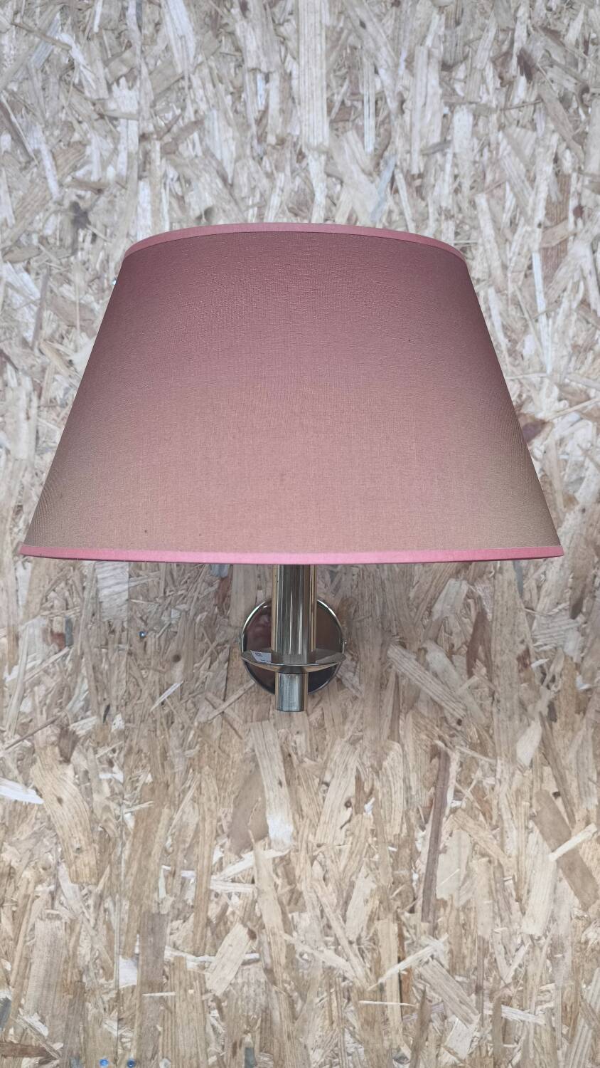 Pair of wall lights, reading light in gilded brass