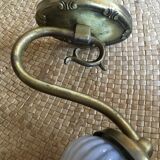 Swan neck sconce