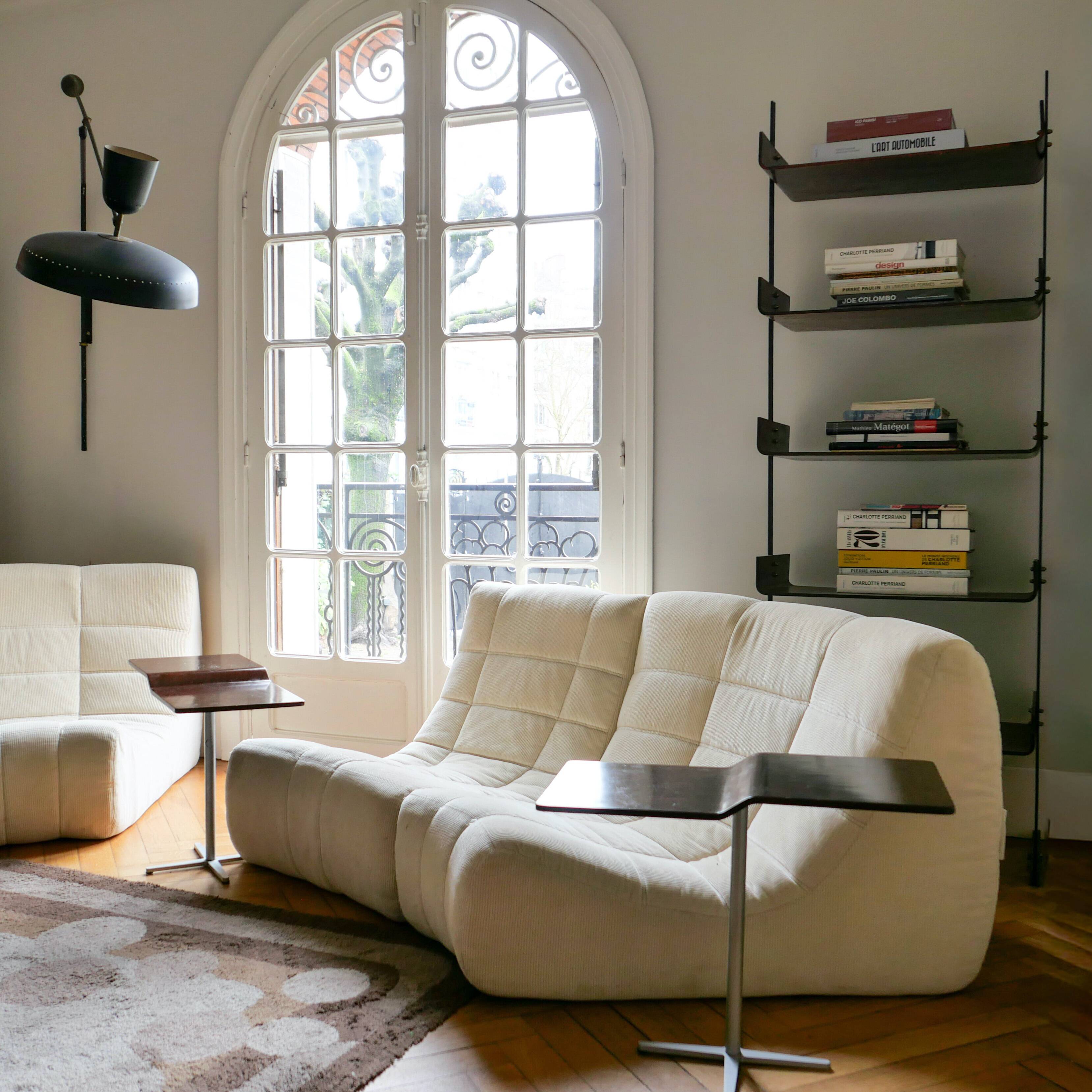 Vintage side table pair