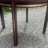 Round table with extensions, Scandinavian design.