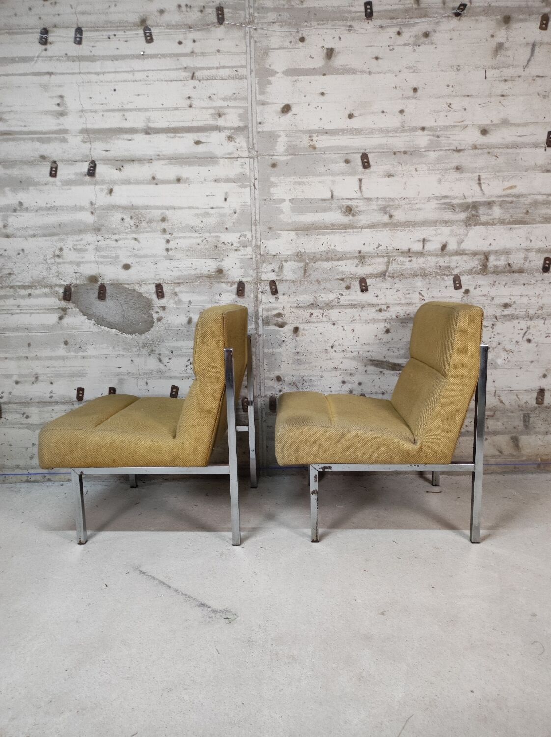 Pair of vintage armchairs