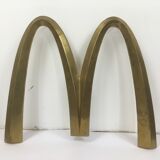 Former McDonald's brass sign 1980