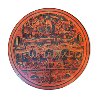 Burmese round box