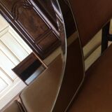Italian tinted double mirror 72x58cm
