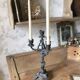 Pair of antique candlesticks