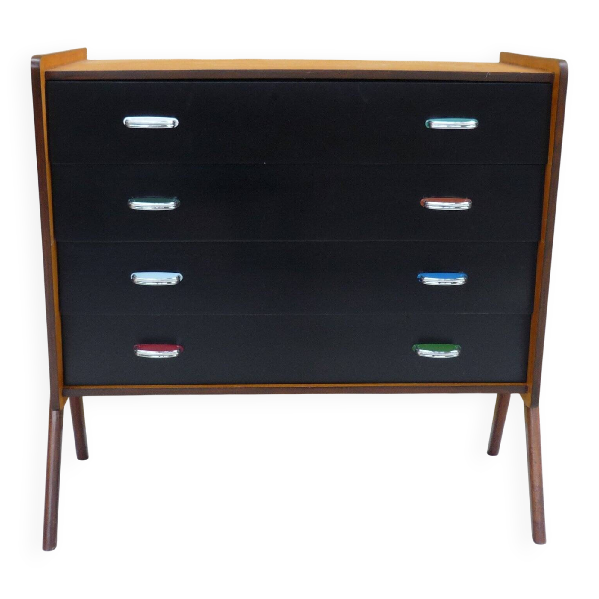 Vintage chest of drawers with 4 drawers