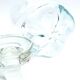 Heavy crystal carafe from Krosno, Poland.